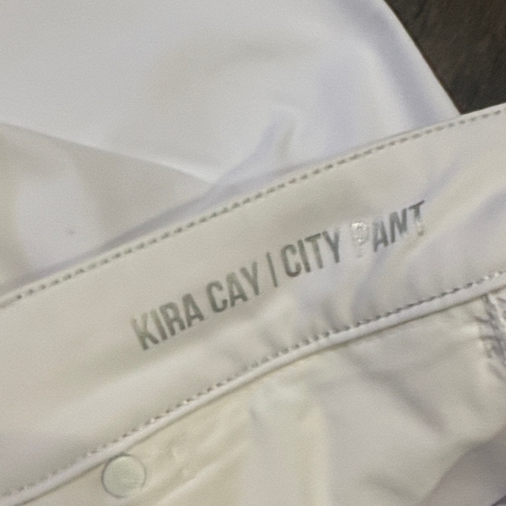Tommy Bahama White Relaxed Fit Pants Kira cay city pant size 4 - Picture 3 of 4